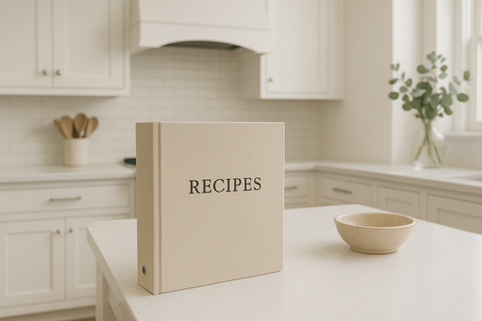 Kitchen Book Recipe Binder